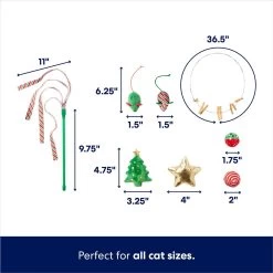 Frisco Holiday Cozy Christmas Sack Variety Pack Cat Toy With Catnip -Frisco 740054 PT2. AC SS1800 V1695046483